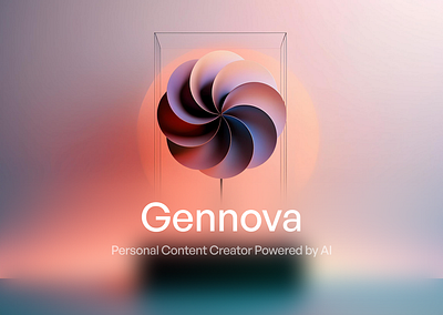 Gennova Announcement Poster ai content generative ai graphic design illustration logo poster wallpaper