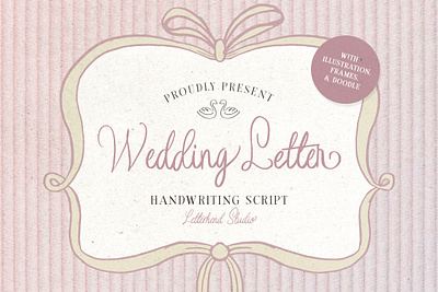 Wedding Letter Handwriting Script doodles freebies