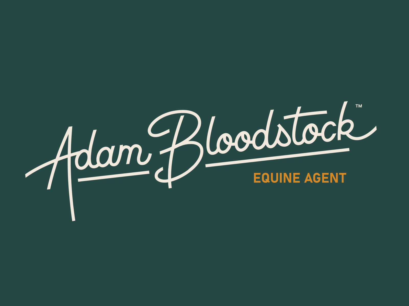 Adam Bloodstock - Logo Animation after effects badge branding custom logotype custom type design graphic design illustration letter logo lettering animation lettering logo logo logo after effects logo animated logo animation logo design logo motion type logo typography vector