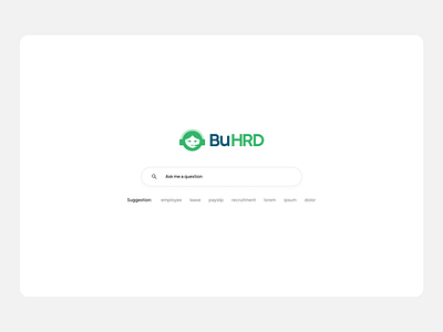 Bu HRD - Search Engine ai design engine hr search ui ux website