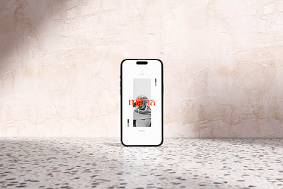 Milina Collection iPhone Mockup branding iphone mockup