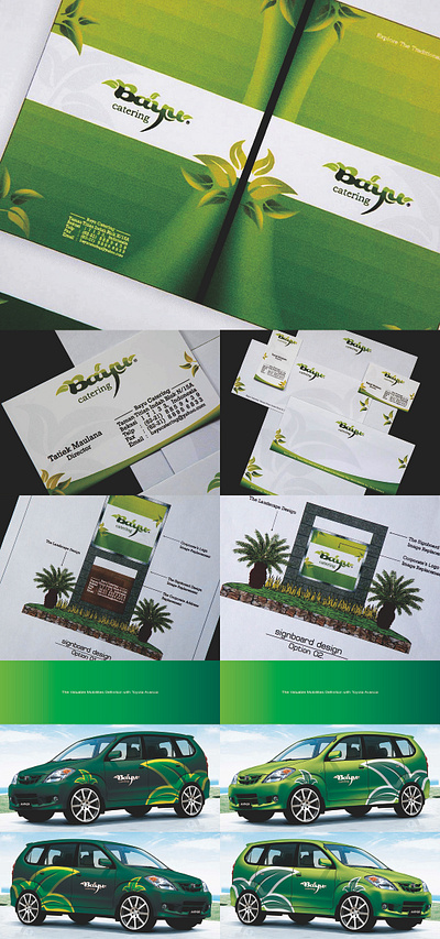 Developing Valuable Brand of BAYU CATERING 2009 brand design brand feasibility brand identity design branding color architecture design feasibility study graphic design illustration logo personal branding typography valuable brand