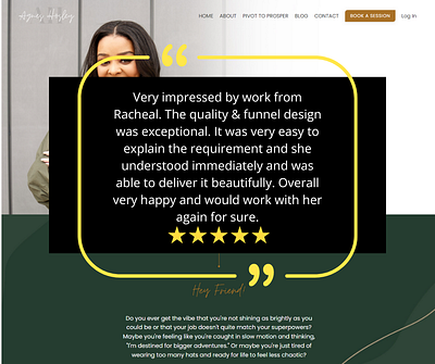 REVIEW On Gohighlevel Project branding canva coaching email marketing form funnels gohighlevel graphic design landing page logo optin form sales funnel website design wix studio