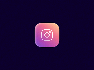 Instagram Icon 2d 3d app brand ecommerce emon emon hasan filter fintech flat gradient healthcare icon input mail modern onboarding social ui