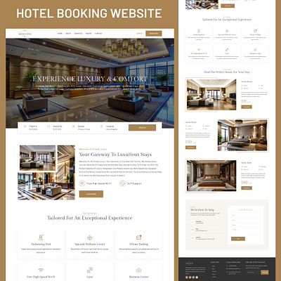 Hotel Booking Website app behance branding design dribbble graphic design hotelbookingwebsite illustration ui uiux designer userinterface website websitedesign