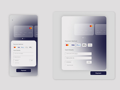 Credit Card Checkout DailyUI 002 creditcardcheckout dailyui mobilapp ui uiux ux