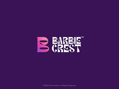 Brand Identity for Barbie Crest branding design graphic design illustration logo typography vector