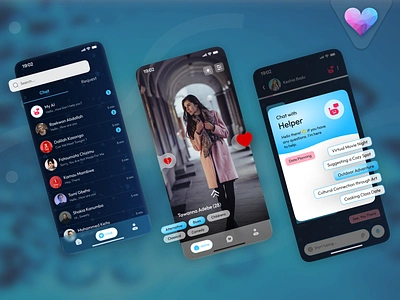 BlendTwo - Dating App aimatching aipowereddating app blendtwoapp datingapp datingjourney findyourmatch love loveandconnection match perfectmatch relationshipapp securedating smartdating ui ux