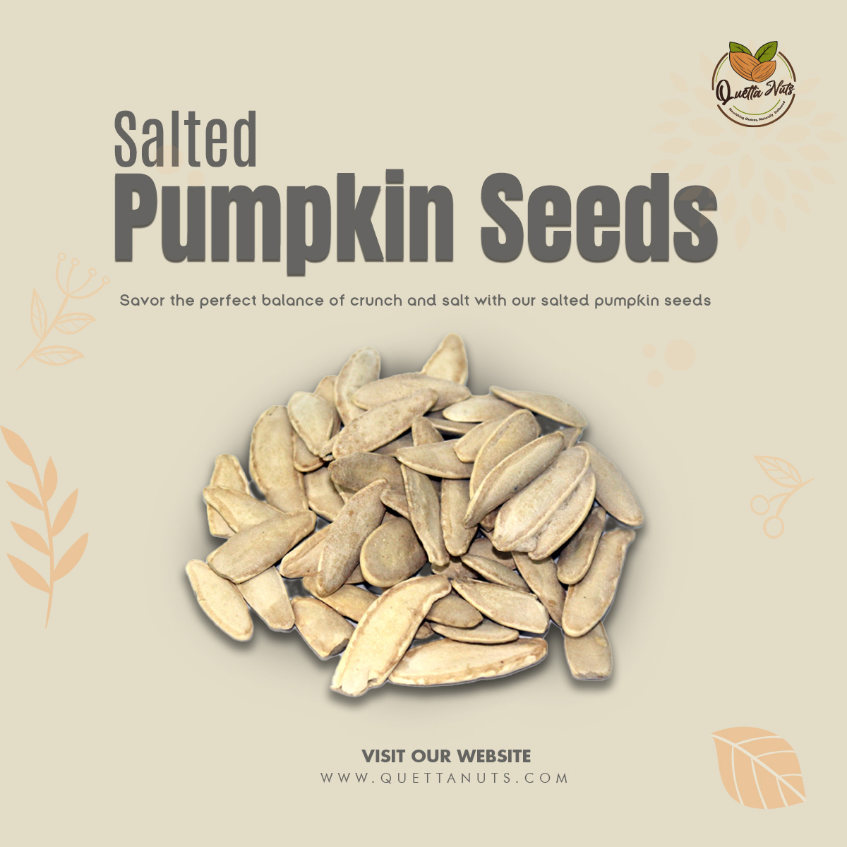 Example of Social Media Post Designs | Quetta Nuts