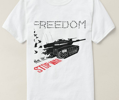 We Need Freedom! Please STOP WAR! branding graphic design logo desing stop war tshirt design