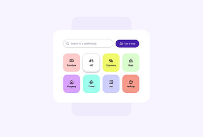 Search UI Design figma search ui uidesign webdesign