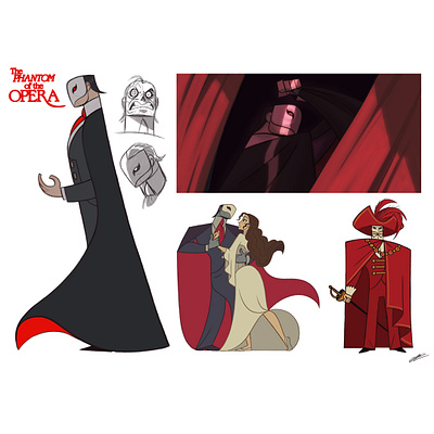 THE PHANTOM OF THE OPERA art character character design dessin drawing erik fanart illustration illustration art opera phantom of the opera