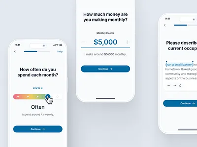 swiftbank: AI Digital Banking Payment App - Financial Assessment ai banking app assessment ui banking app banking ui kit blue clean dark blue digital banking digital banking app figma ui kit finance app finance assessment finance ui kit minimal mobile banking mobile banking app modern payment app simple soft