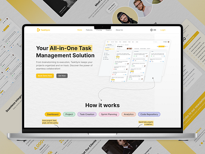 TaskSync 💻 allinoneplatform boostproductivity effortlesstasking projectorganization realtimecollaboration seamlessworkflow stayontrack taskmanagement tasksync teamefficiency