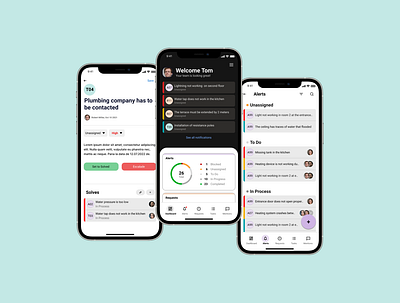 Task Management App das dashboard design graphic design ui ux