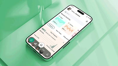 Nourish - Smart Diet and Food Tracker Mobile App clean app diet diet app diet mobile app exercise app gym health health goal minimal design mobile apps modern app natural food chart statistic steps tracker ui user experience user friendly ux yoga