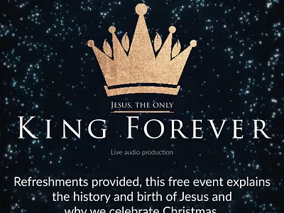 Christmas Poster - King Forever