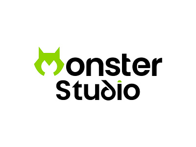 Monster Studio abstract logo ai basde logo app icon brand identity branding creative logo letter l logo linux app icon logo design