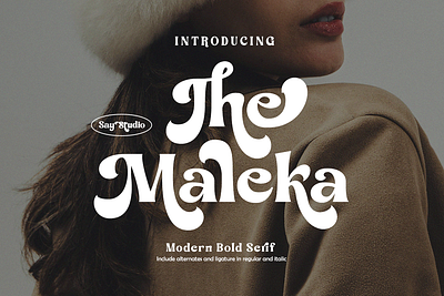 The Maleka - Modern Bold Font bold font branding branding font chubby font display font elegant font fashion fashion font font fonts groovy font modern modern font poster font retro font serif font typeface vintage font wedding wedding font