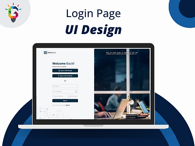 Login Page UI Design graphic design login page ui ui ui design uiux web ui