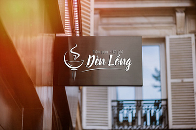 Đèn Lồng Restaurant Logo brand design branding cafe coffee design fb food graphic design identity illustrator lantern logo logo design marketing noodles photoshop restaurant vietnam visual identity