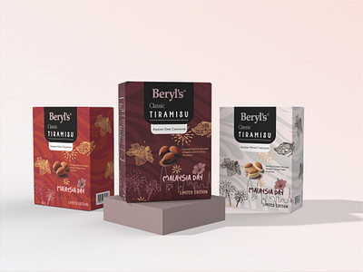 The "Flavours of Unity" Beryls Malaysia Day Limited Edition graphic design packaging design