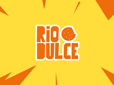 Rio Dulce logotype branding graphic design logo logotype typography