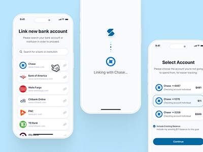 swiftbank: AI Digital Banking & Payment App - Link Bank Account ai banking app banking app banking assistant banking ui kit blue clean dark blue digital banking app digital banking ui finance app finance ui kit link account link bank account minimal mobile banking app modern payment app payment integration payment ui soft