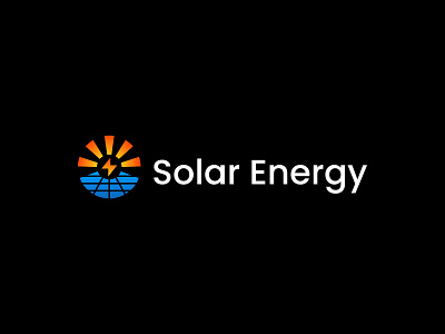 Solar Energy Logo, Renewable energy, Solar Logo Design brand identity branding design energy energy logo identity logo design logos minimal power renewable energy solar solar energy logo solar logo design solar panel solar power startup sun logo tech