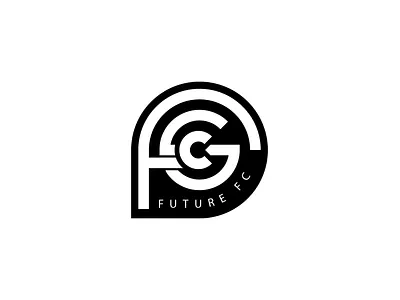 Future fc badge brand branding design emblem football fsc future graphic design identity logo logo design sports typeface vi visual identity