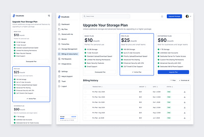 Plan Upgrade Dashboard Screen dashboard dashboard design design figma minimal minimalism product design ui ui design upgrade page upgrade plan page user interface ux ux design webapp