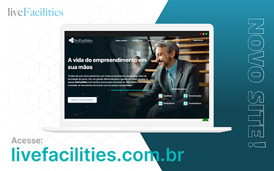 Website - liveFacilities lp site ui web