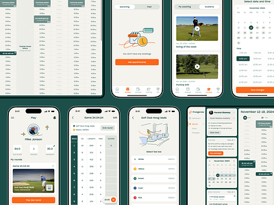 Case Study: ProAgenda Product Design app design branding dashboard design golf graphic design illustration interaction design interface logo mobile design product design ui user experience ux web web design