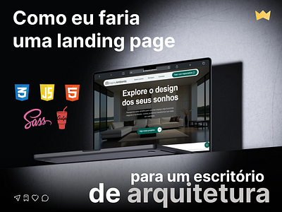 Arquiteto arquitetura branding engenharia landin lp ux