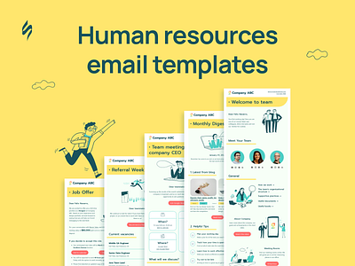 Human Resources Email Templates design email email builder email campaign email design email marketing email newsletter email templates hr email landing page newsletter stripo email ui ux web design