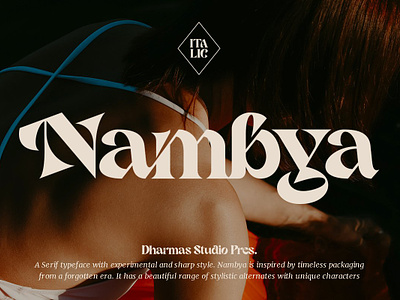 Nambya - Sharp Serif Typeface