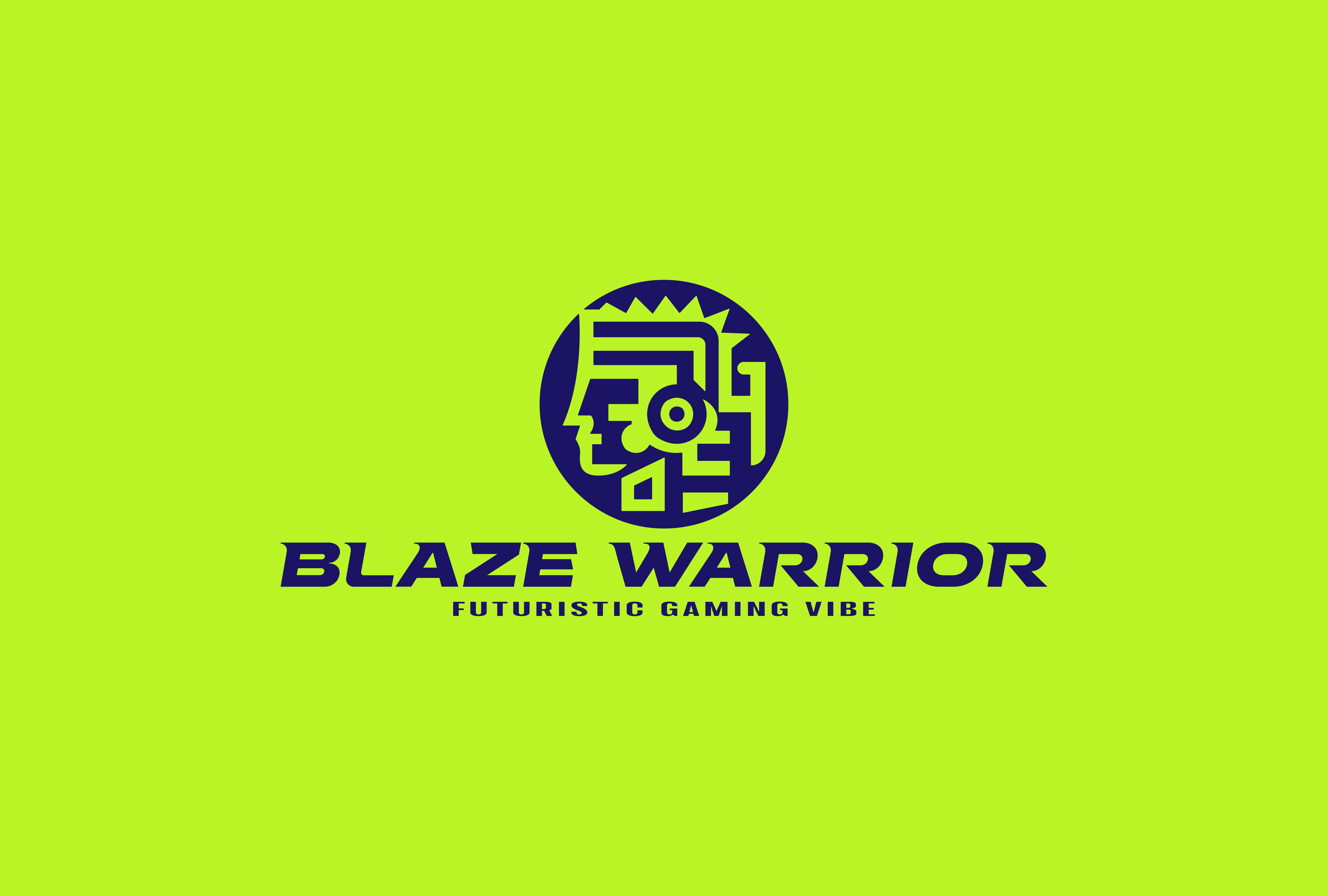 Logo Design For Blaze Warrior ancient logo athletic logo branding game gaming logo gaming logo design gaminglogo logo logo design logo mark logo type mascot design mascot logo minimalist logo sports logo streamer logo streaming logo warrior warrior logo warrior mascot