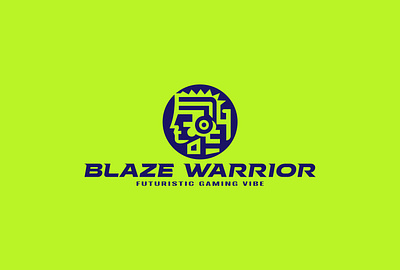 Logo Design For Blaze Warrior ancient logo athletic logo branding game gaming logo gaming logo design gaminglogo logo logo design logo mark logo type mascot design mascot logo minimalist logo sports logo streamer logo streaming logo warrior warrior logo warrior mascot