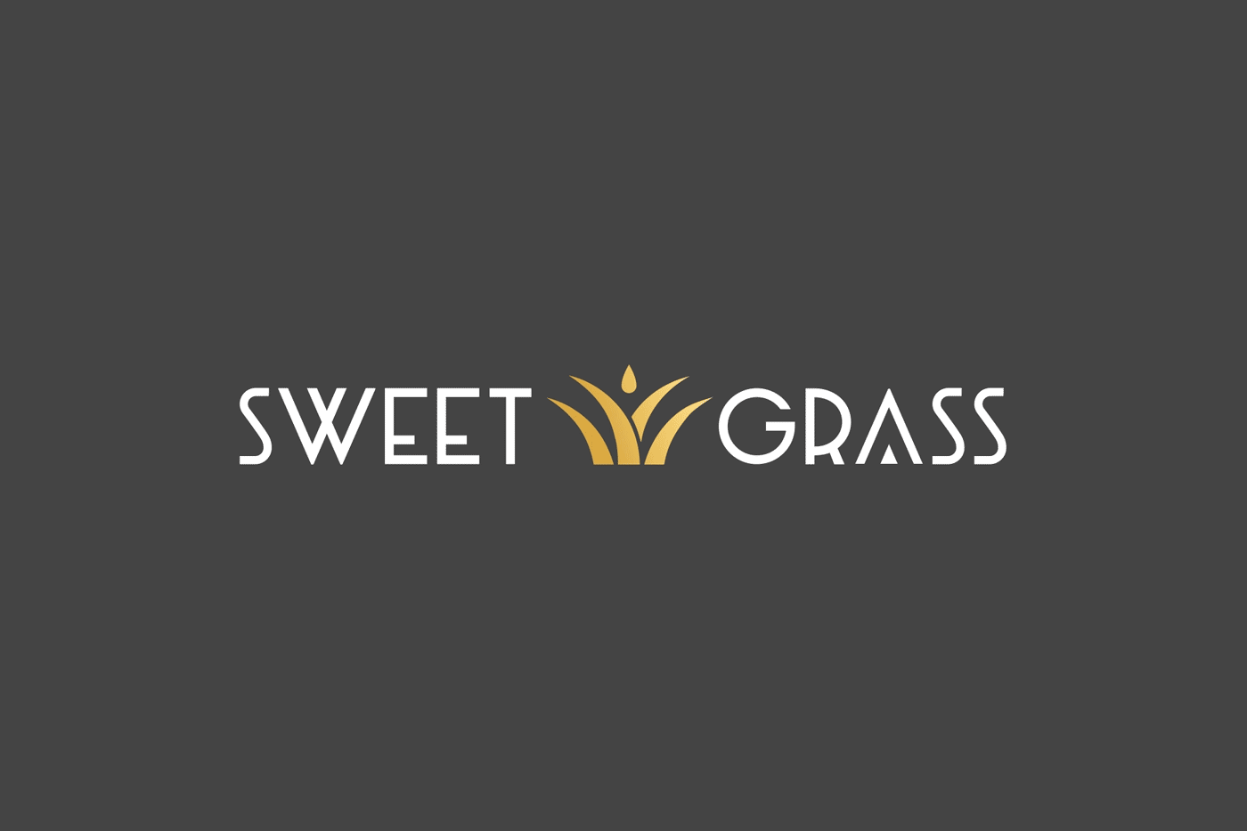 SweetGrass—Branding art deco branding cannabis gold grass leaf logo motion graphics ui web design weed