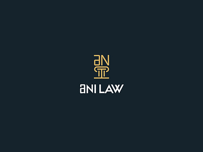 ANI LAW attorneyatlaw branding corporatelaw design graphicdesign illustration lawandorder lawfirm lawfirmbranding lawyerslife legaladvice legalexperts logo logotype minimal minimalistlogo modernlawfirm professionallaw simple logo vector