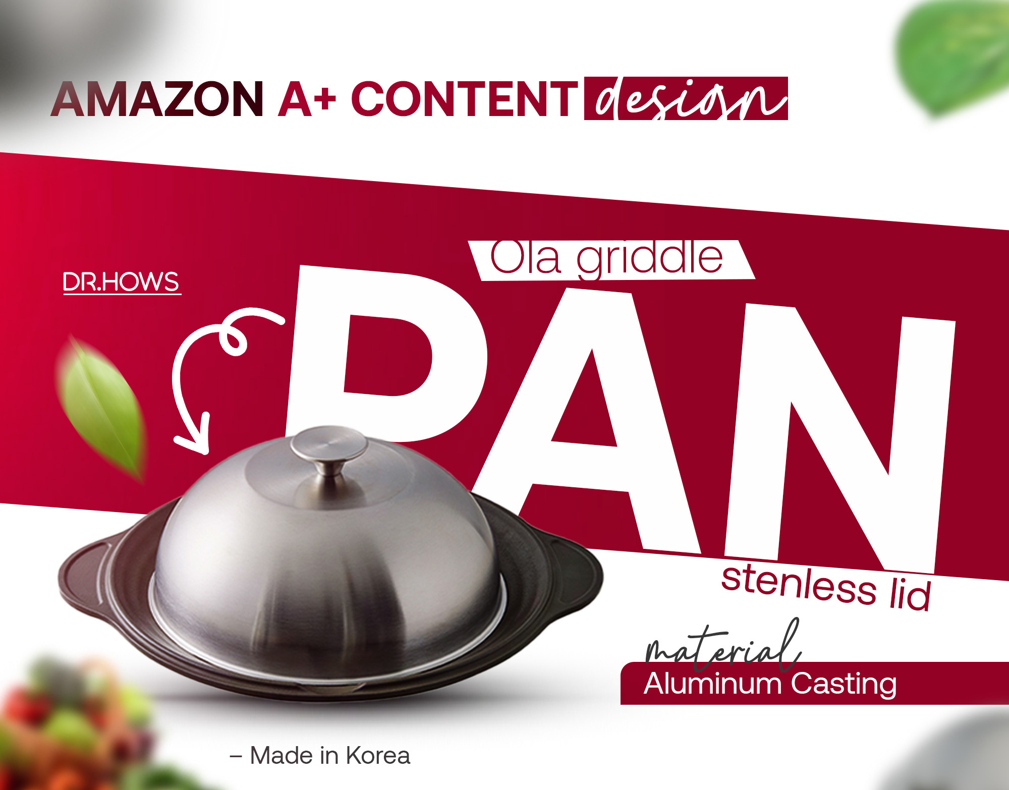 Example of Amazon A+ Content & Listing Design