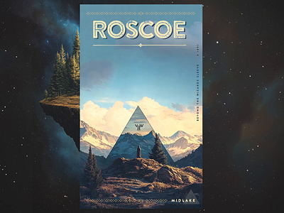 Roscoe 1891 concept creative direction design exercise motion graphics poster song