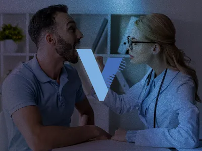 Vibrant DNA Testing Branding adobe branding brochure designer flyer folder graphic design healthcare logo logodesigner typography v vector