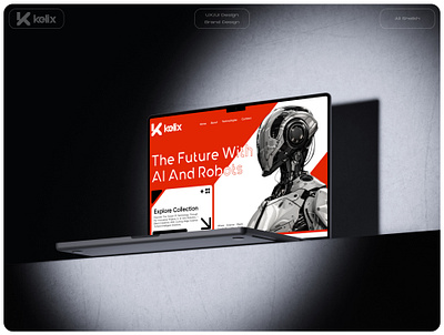 kelix Technologies branding case design figma graphic design logo study ui ux website