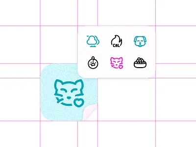 Pet icons design icon design icon designer icon library icon pack icon set iconography icons illustration line icons pet stroke icons ui designer ui icons ui ux design user interace icons