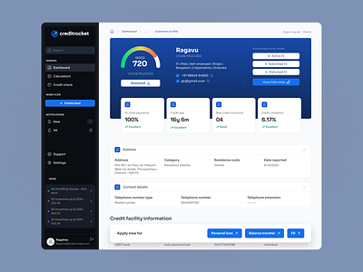 Fintech Dashboard components dashboard design studio figma interface minimal product design productpage project management saas shadcnui startup startups tailwind tailwindcss ui ux website