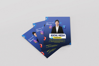 Social Media Flyer Design design graphic design illustration photoshop poster social media typography vector