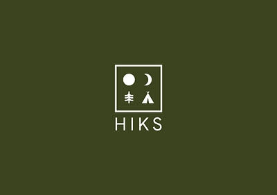 HIKS Clothing branding graphic design logo