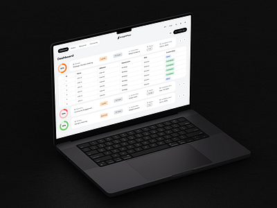 UI Concept for a Decision-Making Dashboard crm dashboard design designer erp figma graphic design minimalistic modern saas statistic table tms typography ui ux