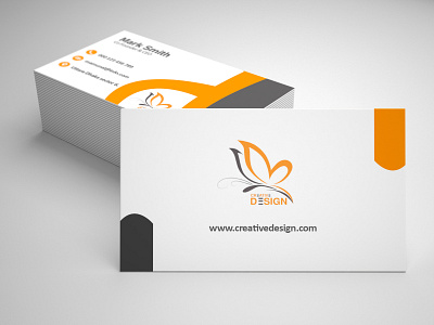 Personal Business Card branding business card design graphic design illustration logo photoshop poster social media ui unique business card vector